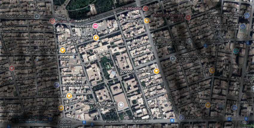 بررسی طرح جدید ساماندهی دانشگاه تهران و دانشگاه علوم پزشکی تهران در جلسه شورای معماری و فنی دانشگاه تهران