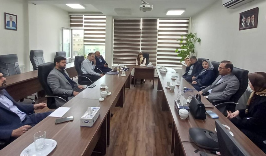 نشست مشترک معاون دانشگاه و رئیس سازمان توسعه سرمایه‌گذاری